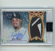 Jose Abreu 2022 Topps Dynasty Dynastic Deed relic autograph #'d 1/5