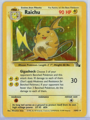 Raichu Pokémon Fossil Holo #14/62