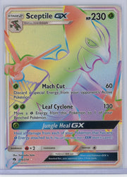 Sceptile GX Pokémon Lost Thunder Secret Rare #216/214