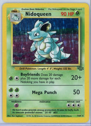 Nidoqueen Pokémon Jungle Holo #7/64