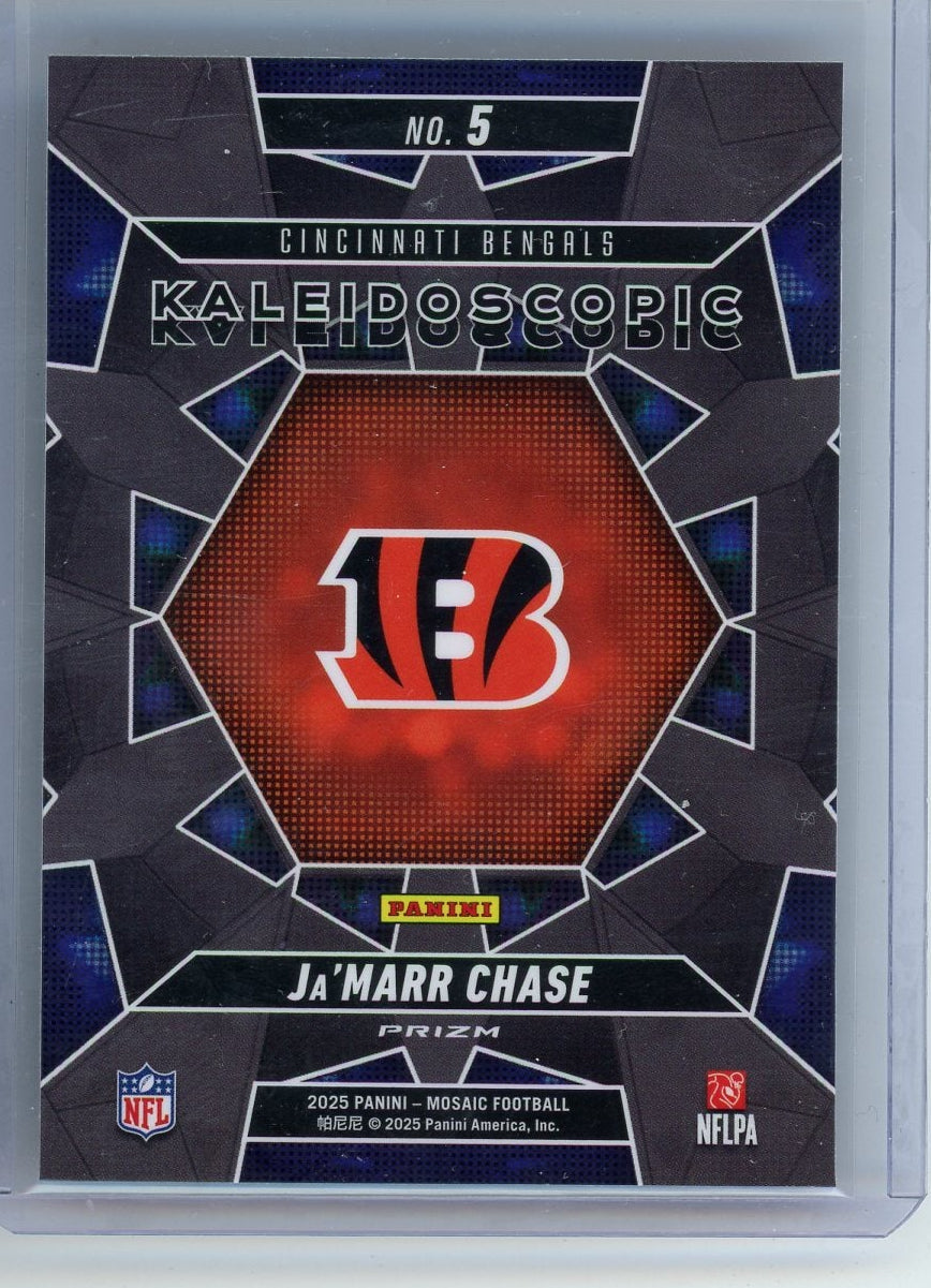 Ja'Marr Chase 2025 Panini Mosaic Kaleidoscopic