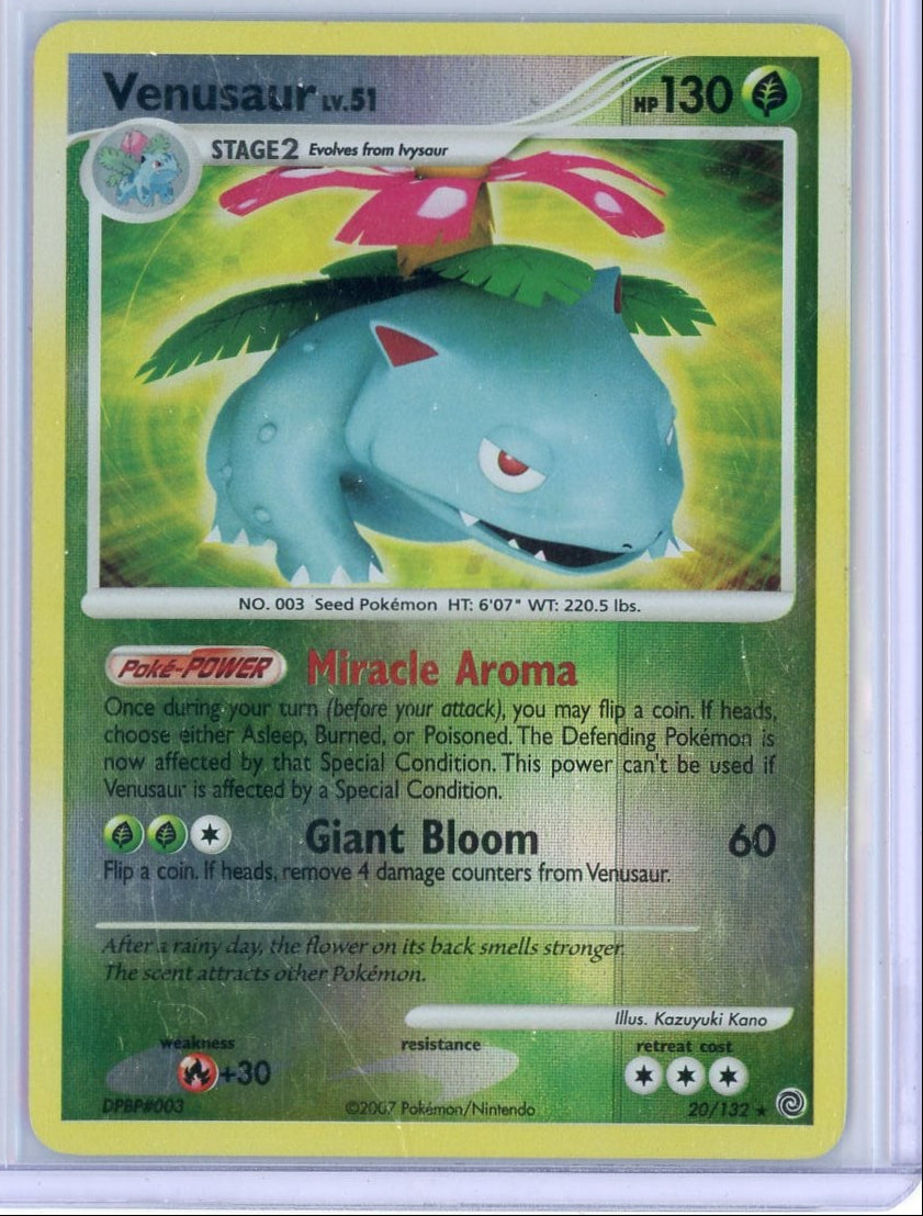Venusaur Pokémon Secret Wonders Reverse Holo #20/132
