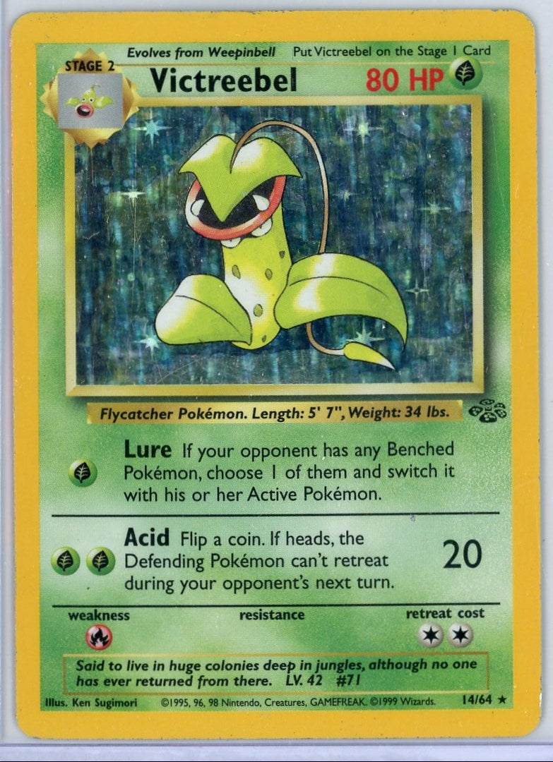 Victreebel Pokémon Jungle Holo #14/64
