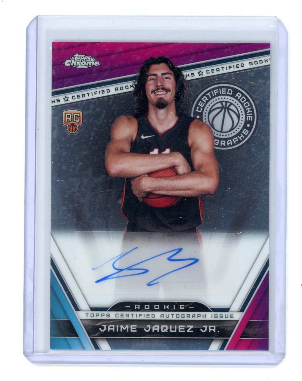 Jaime Jaquez Jr. 2023 Topps Chrome Basketball Certified Rookie Autograph #CRA-JJ