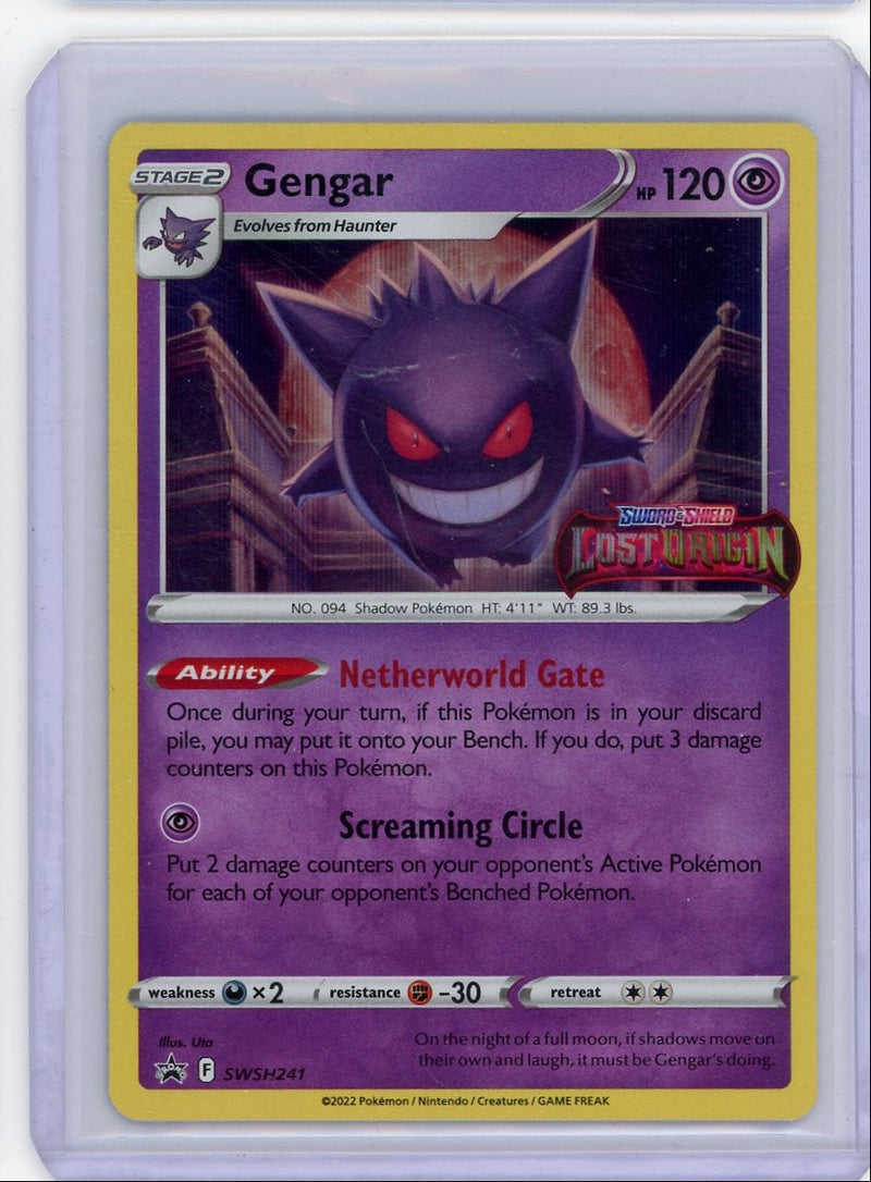 Gengar 2022 Pokemon Lost Origin Prerelease 