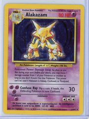 Alakazam Pokémon Base Set Holo #1/102