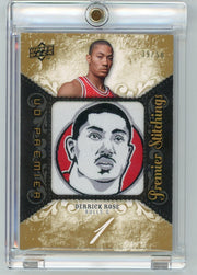 Derrick Rose 2008-09 Upper Deck Premier Stitchings Patch #'d 39/50