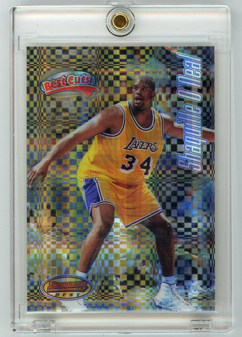 Shaquille O'Neal 1998 Bowman's Best Best Cuts Atomic Refractor