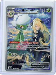 Cynthia's Roserade Pokémon Destined Rivals Illustration Rare #184/182