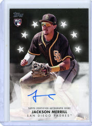 Jackson Merrill 2024 Topps Series 2 Baseball Stars Autograph RC