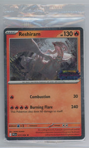 Reshiram Pokémon Phantasmal Flames Sealed Cosmos Holo Promo #017/094