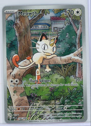 Meowth Pokémon Phantasmal Flames Illustration Rare #106/094