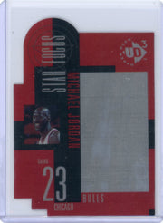 Michael Jordan 1997 Upper Deck UD3 Star Focus die-cut holo