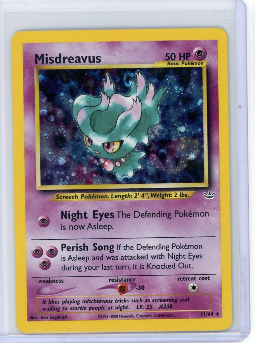 Misdreavus Pokémon Neo Revelation Holo #11/64