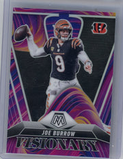 Joe Burrow 2024 Panini Mosaic Visionary SSP