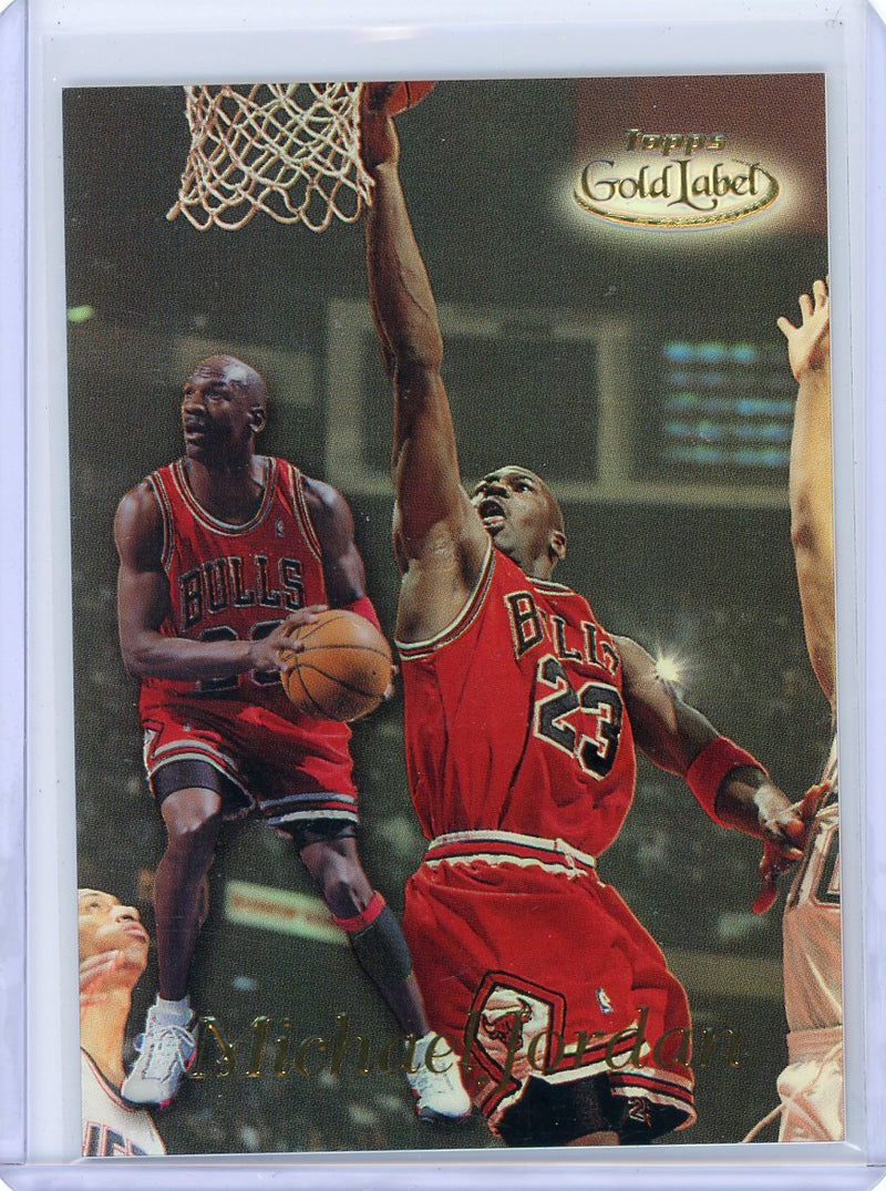 Michael Jordan 1999 Topps Gold Label class 1