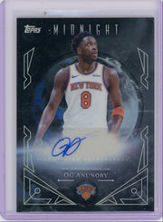 OG Anunoby 2025 Topps Midnight Sun Signatures