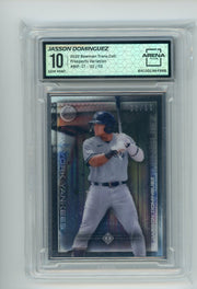 Jasson Dominguez 2022 Bowman Transcendent Collection Bowman Icons /50 Arena Club 10