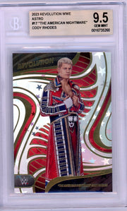 Cody Rhodes 2023 Panini Revolution Astro BGS 9.5