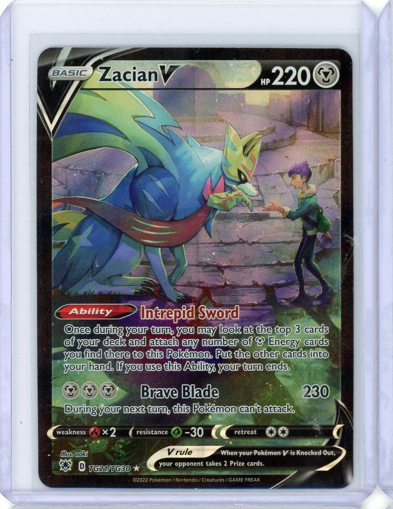 Zacian V 2022 Pokemon Astral Radiance Trainer Gallery 
