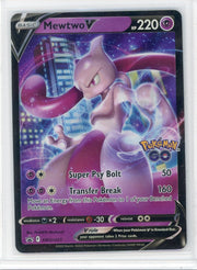 Mewtwo V 2022 Pokemon GO Black Star Promo SWSH223