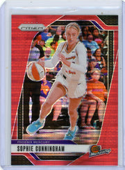 Sophie Cunningham 2024 Panini Prizm WNBA Red Pulsar Prizm #'d 033/299