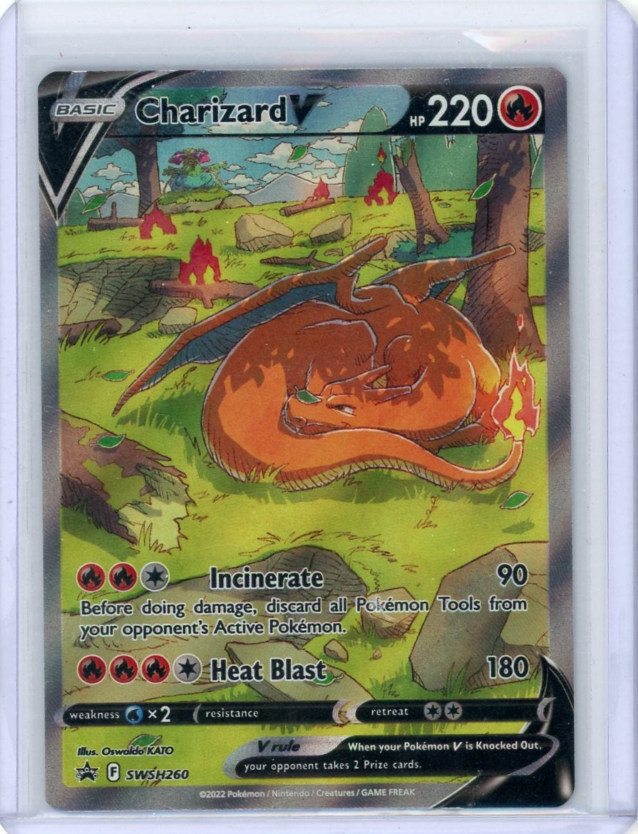 Charizard V 2022 Pokemon UPC Promo #SWSH260