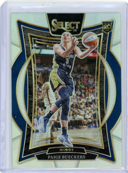 Paige Bueckers 2025 Panini Select WNBA Concourse Silver Prizm RC
