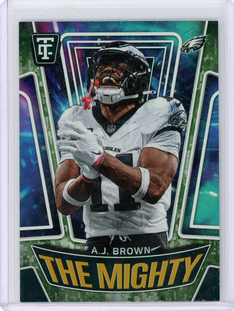 AJ Brown 2024 Panini Totally Certified The Mighty camo 