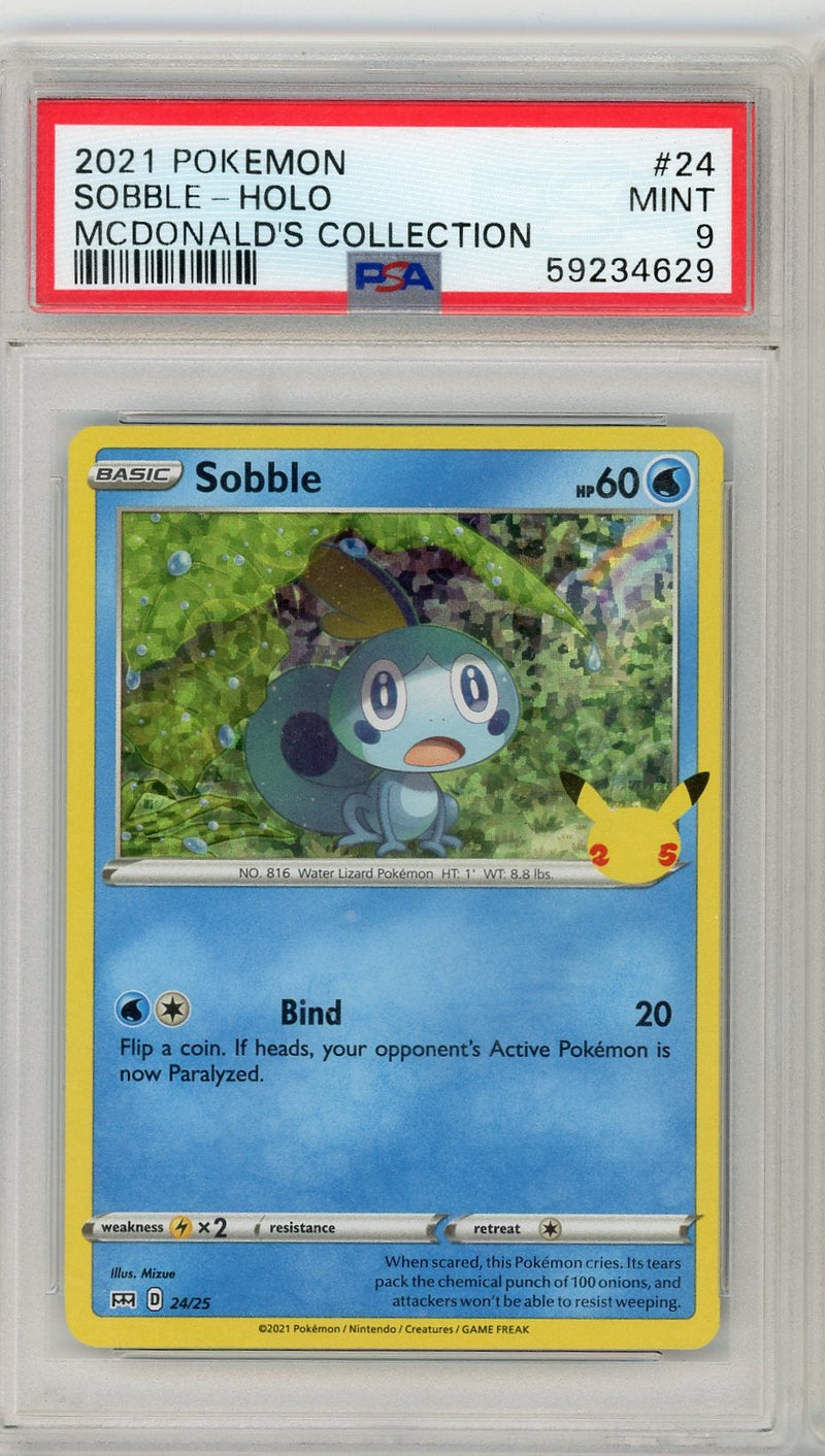 Sobble 2021 Pokemon McDonald&