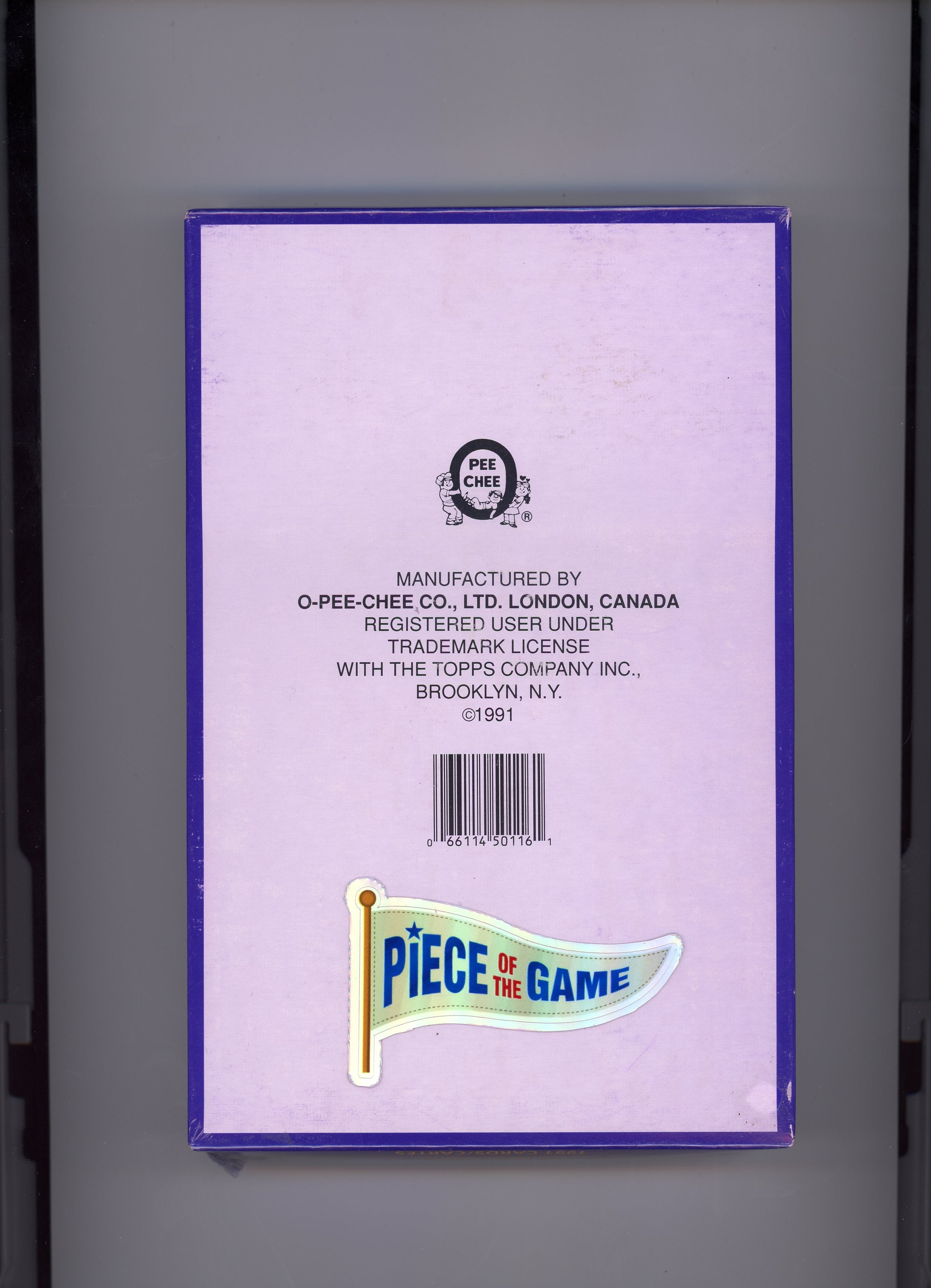 1991 O-Pee-Chee Premier Baseball Hobby Box (Sealed)
