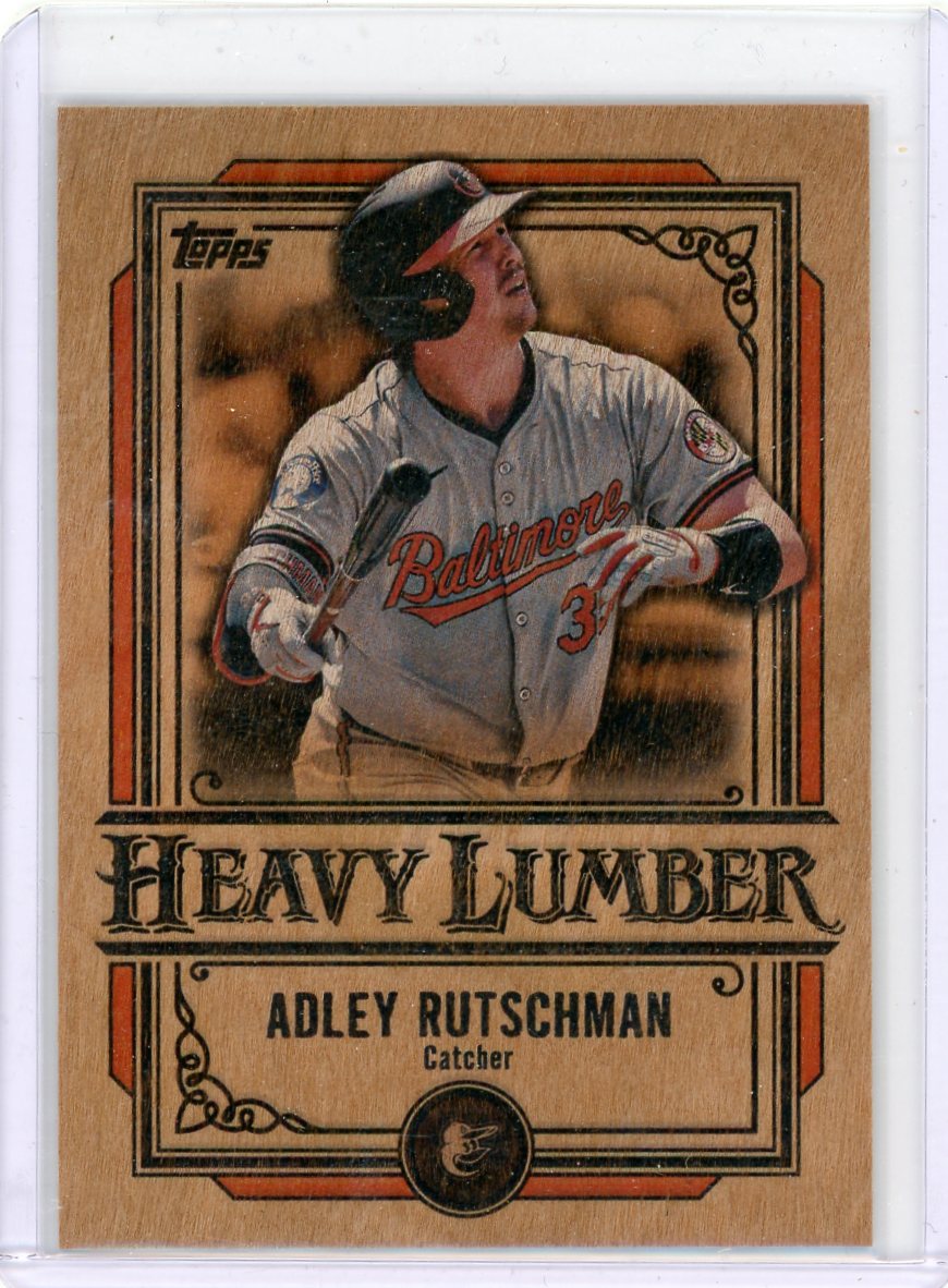 Adley Rutschman 2025 Topps Series 2 Heavy Lumber