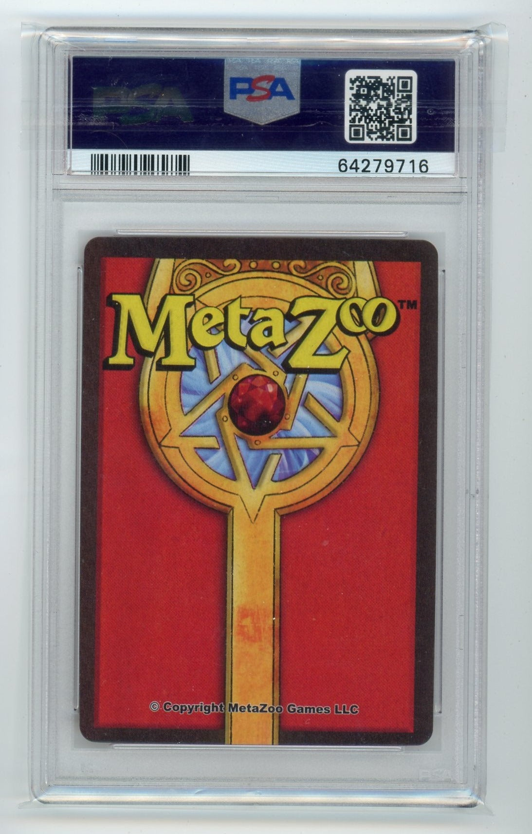Mothman Holo 2021 MetaZoo NightFall 1st Edition PSA 9