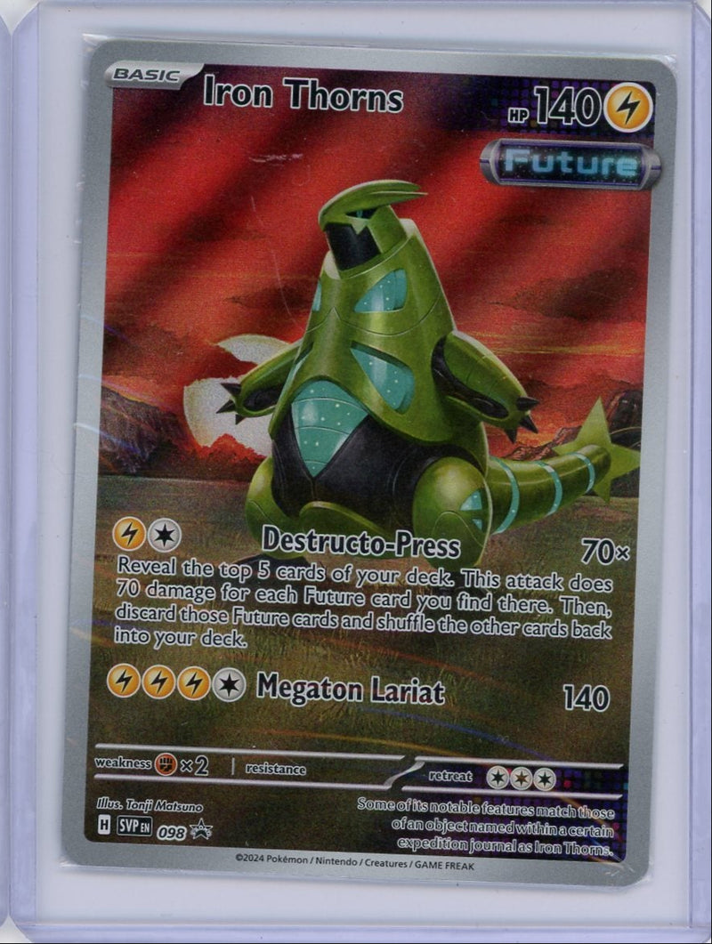 Iron Thorns 2024 Pokemon Black Star Promo 