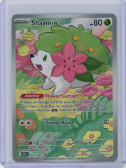 Shaymin 2025 Pokemon Destined Rivals Illustration rare #185/182