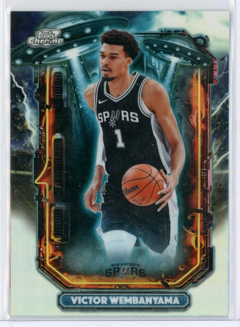 Victor Webanyama 2025 Topps Chrome Extra Terrestrial Refractor #ET-7