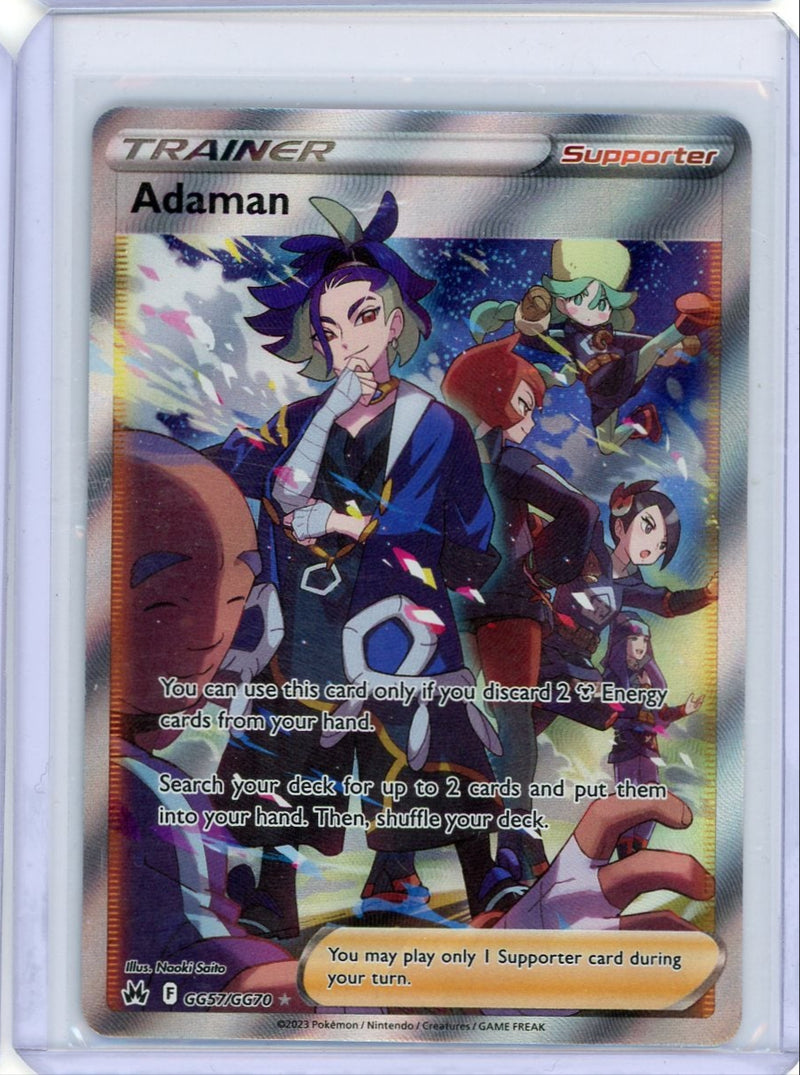 Adaman Pokémon Crown Zenith Galarian Gallery 
