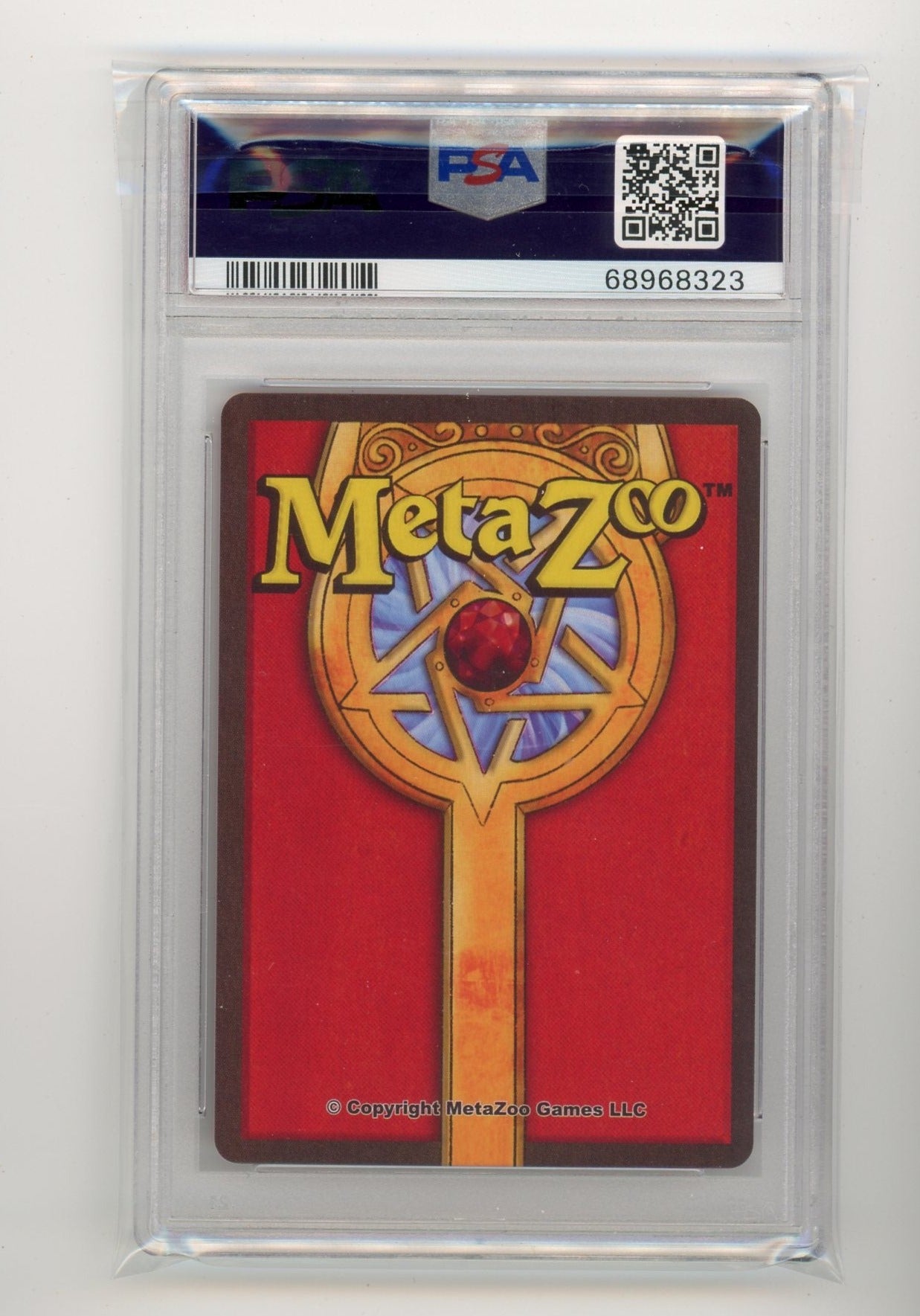 Dragon of Oconto Falls To Arms 2022 MetaZoo WPT Kickstarter Holo PSA 9