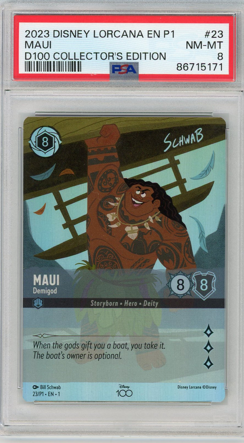 Maui 2023 Disney Lorcana D100 Collector&