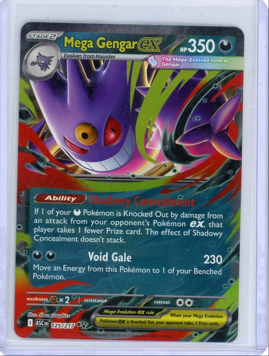 Mega Gengar ex Pokémon Ascended Heroes #125/217