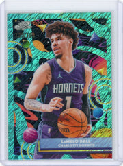 LaMelo Ball 2025-26 Topps Chrome Cosmic Aqua Equinox Refractor #'d 125/199