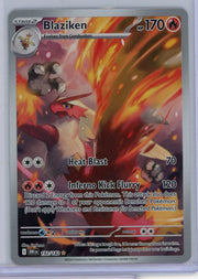 Blaziken Pokémon Destined Rivals Illustration Rare #192/182