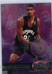 Tim Duncan 1997 Skybox Metal Universe #66