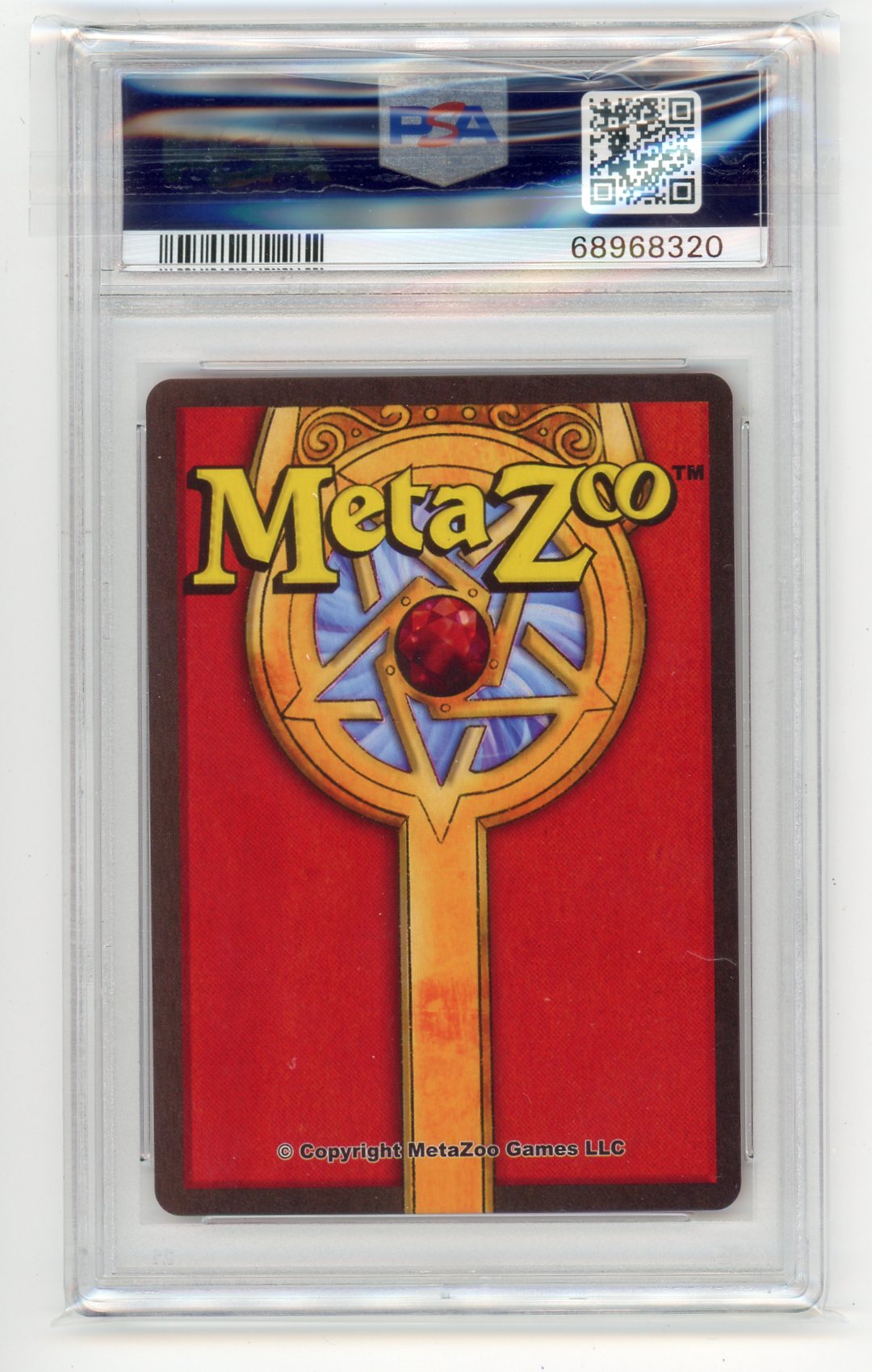 Chibi Bigfoot To Arms 2022 MetaZoo WPT Kickstarter Holo PSA 9