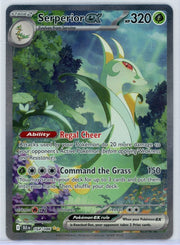Serperior ex Pokémon Black Bolt Special Illustration Rare #164/086