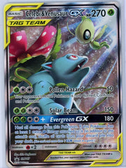 Celebi & Venusaur GX Pokémon Tag Team Black Star Promo #SM167