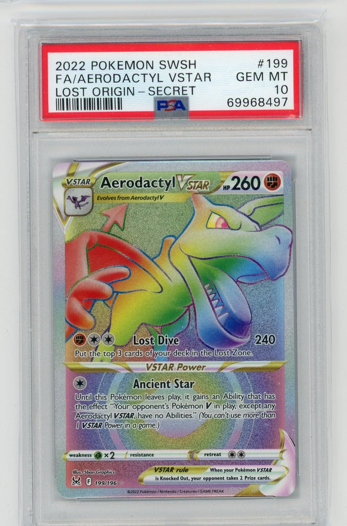 Aerodactyl VSTAR (Secret) - SWSH11: Lost Origin - Pokemon