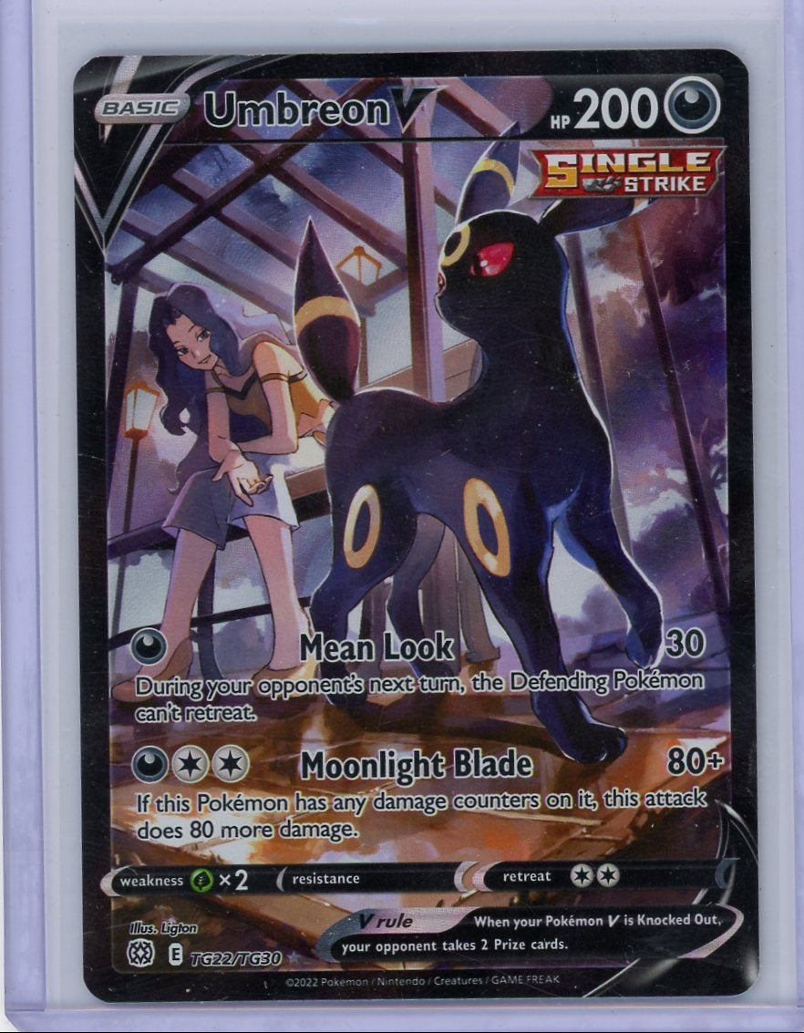 Umbreon V Pokémon Brilliant Stars Ultra Rare #TG22/TG30