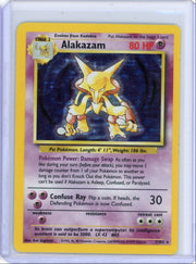 Alakazam Pokémon Base Set Holo #1/102