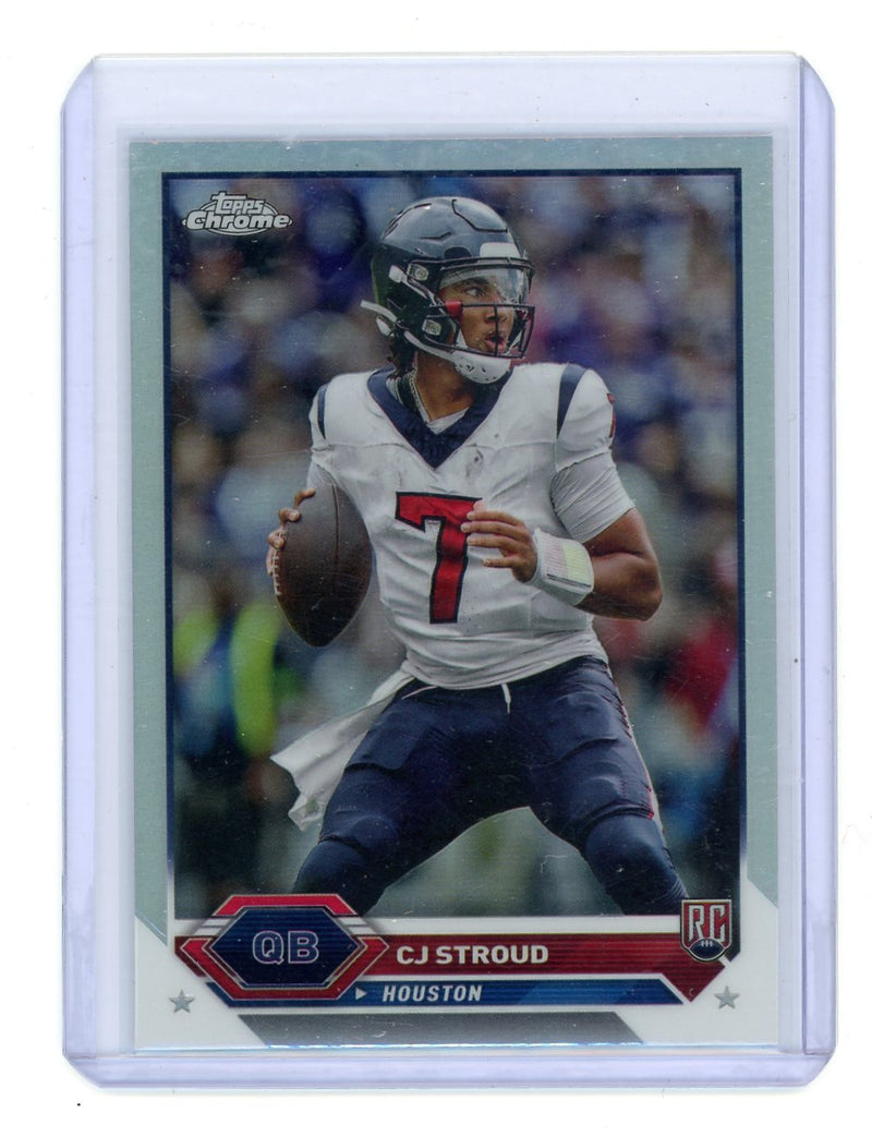 CJ Stroud 2023 Topps Composite Football Topps Chrome Refractor RC